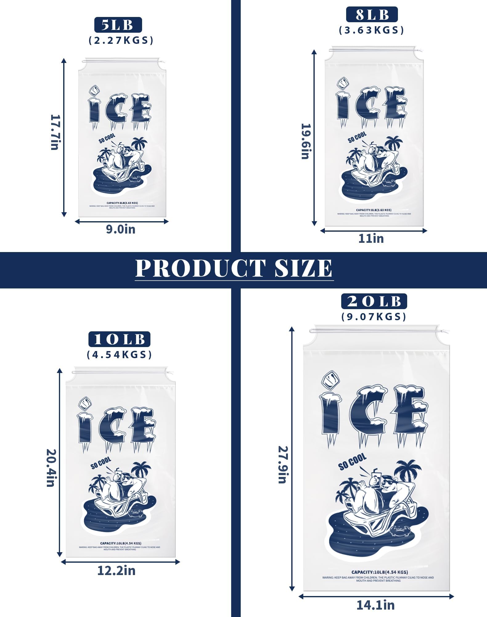 FireKylin filled ice bag inside a cooler keeping contents cold and organized