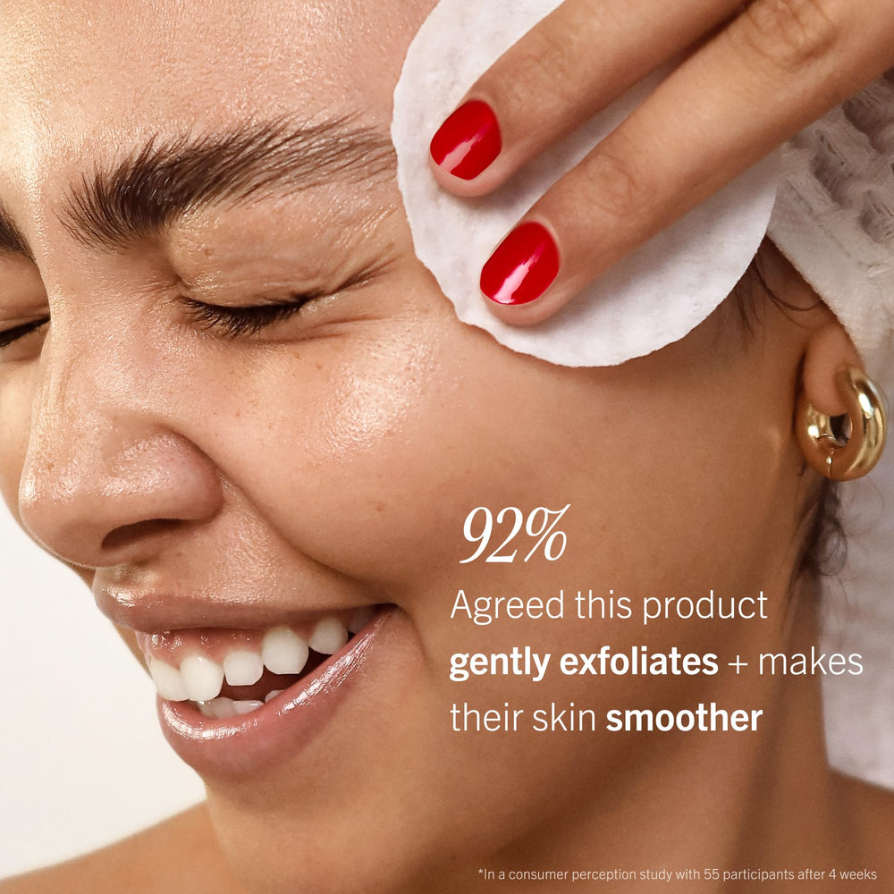 First Aid Beauty pad prepping skin before foundation for a smoother finish