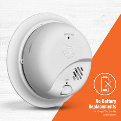First Alert close-up of sensing element highlighting Precision Detection technology advantage
