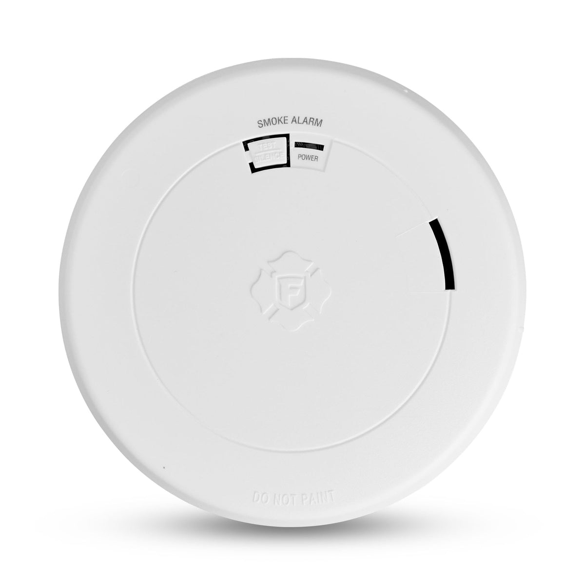 First Alert SM210 front view showing compact slim profile for unobtrusive protection