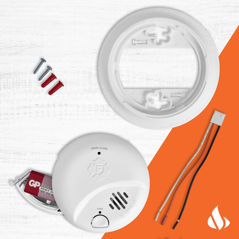 First Alert sensor detail of SMI100-AC highlighting Precision Detection technology benefit