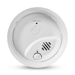 First Alert front view of SMI100-AC showing compact design and easy mounting benefit