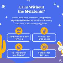 FIRST DAY supplement facts label showing magnesium citrate and L-theanine