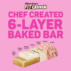 Fit Crunch detail of graham pieces highlighting added crunch and flavor