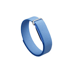 Fitbit Google Air front view showing lavender band and pebble sensor for discreet tracking