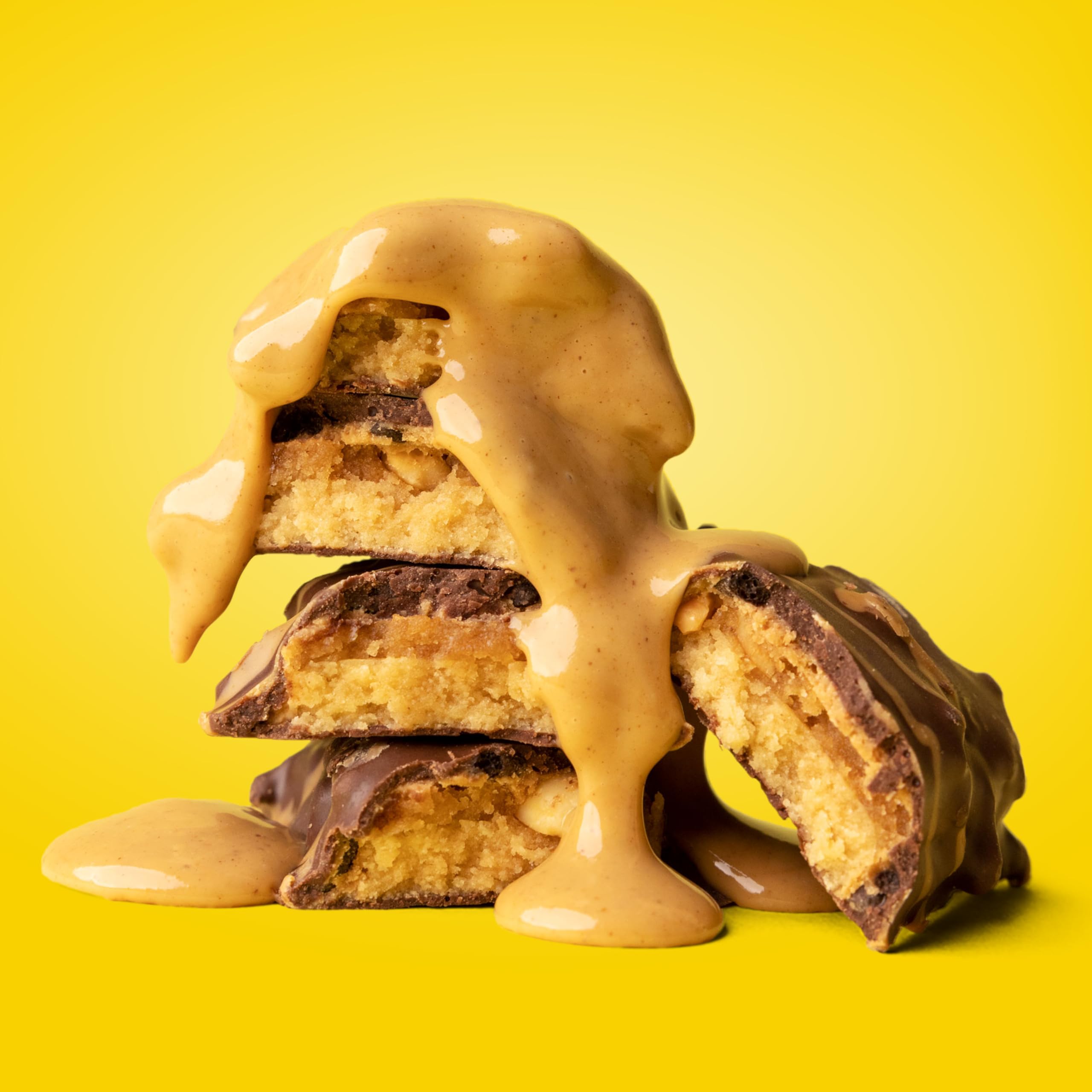 FitCrunch close-up cross-section revealing six layers for rich texture and protein