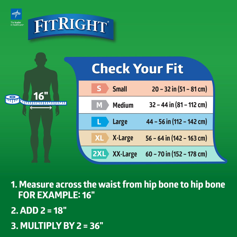 FitRight brief worn by adult in lifestyle setting showing discreet, low-profile protection