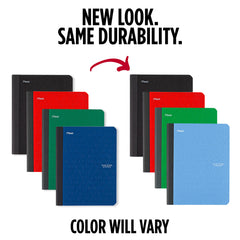 Five Star pacific blue book front view offering color-coded organization benefit