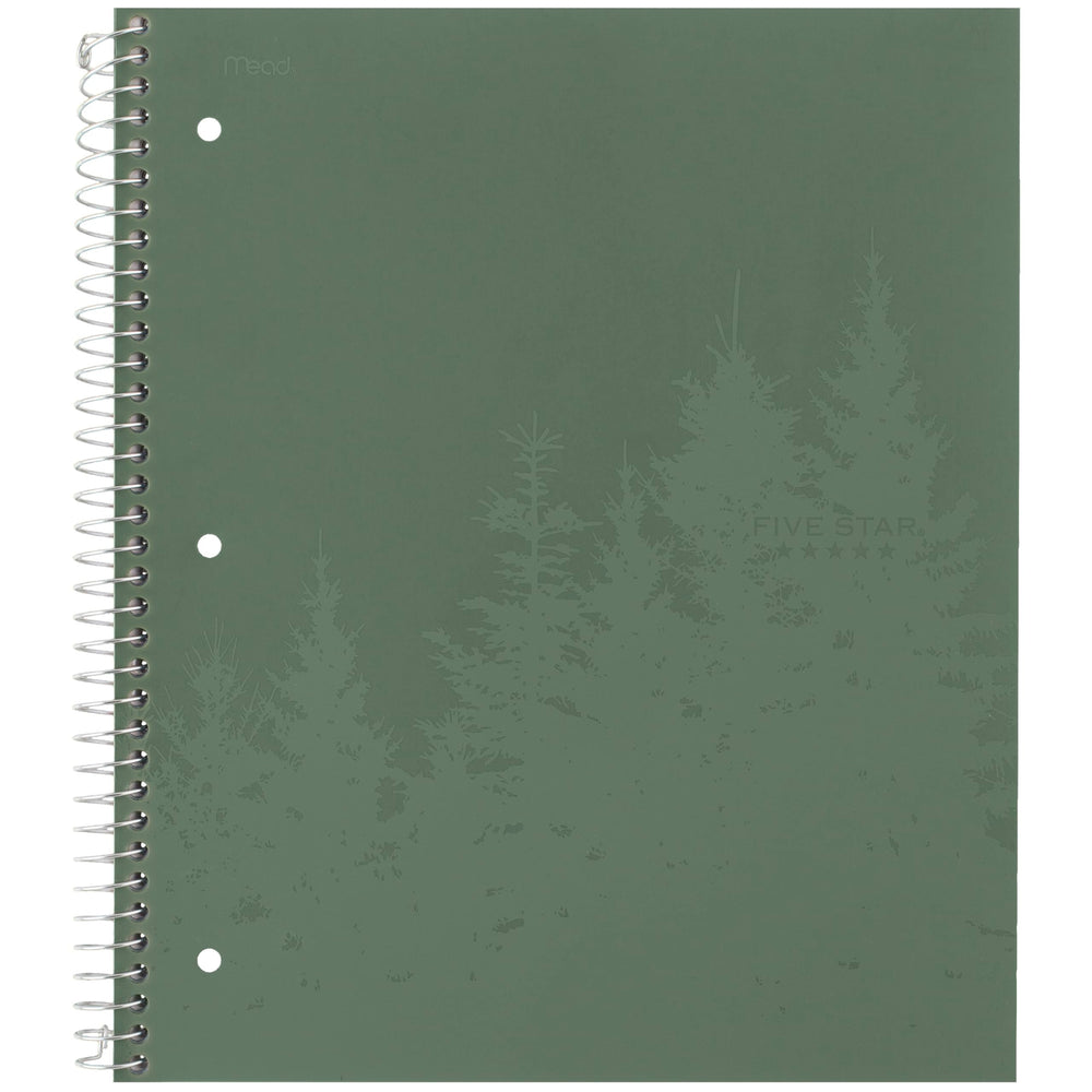 Five Star notebooks on table with students studying for streamlined review