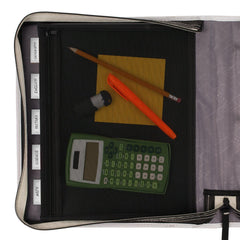 Five Star binder close-up of cover material highlighting durable construction benefit