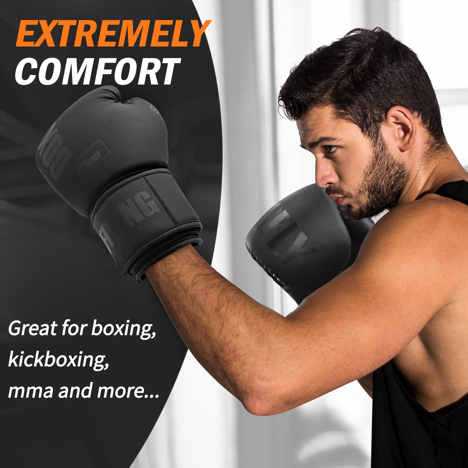 FIVING gloves in use with trainer pads illustrating performance benefit