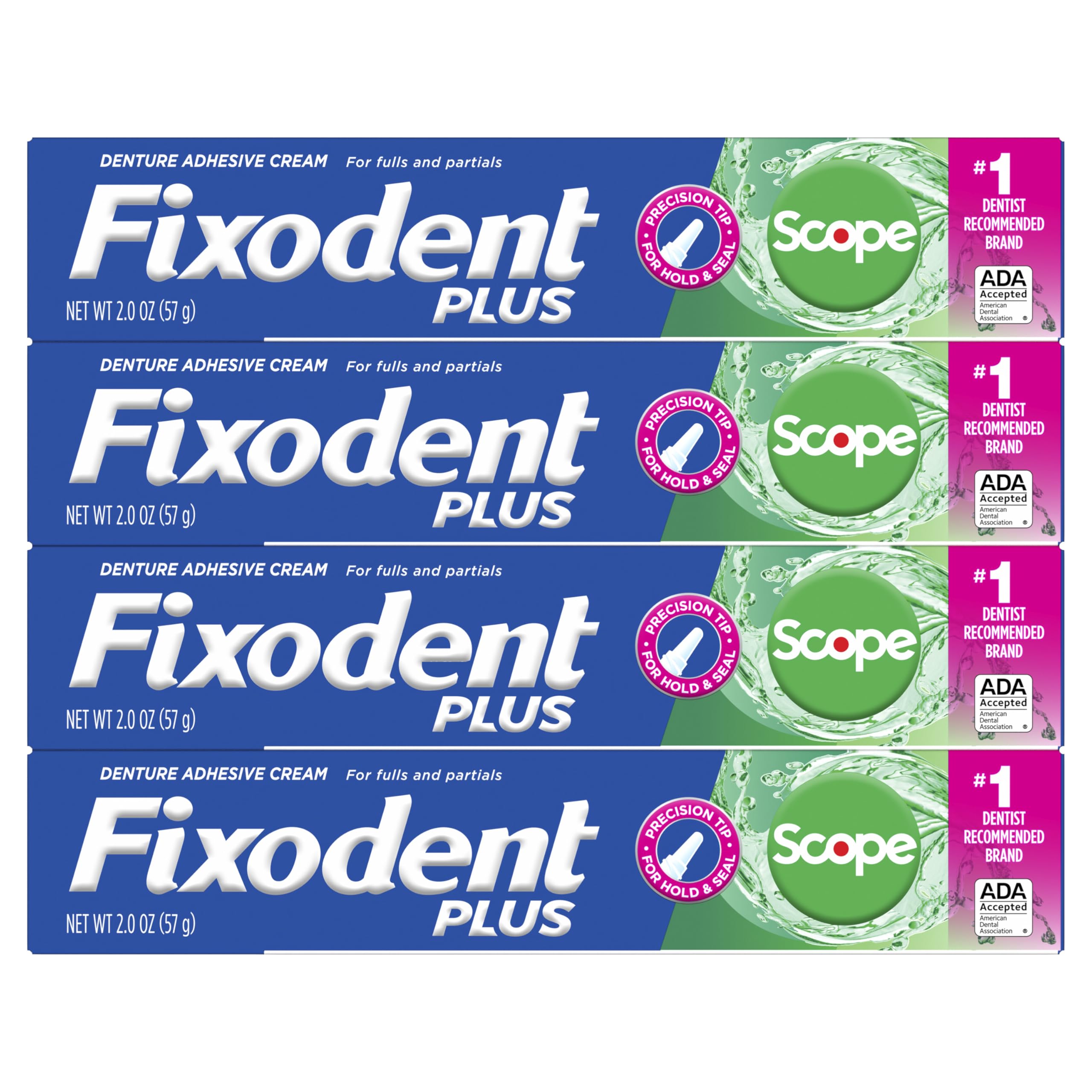 Fixodent lifestyle smiling wearer showing confidence and fresh breath