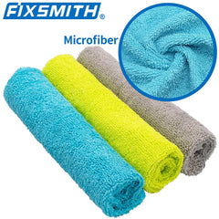 FIXSMITH cloth used to detail a car surface for scratch-free polishing