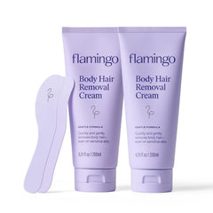 Flamingo front packaging showing product and benefits