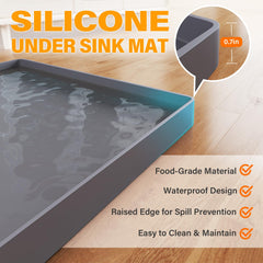 FLATO close-up of food-grade silicone texture showing durable nonporous surface