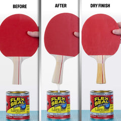 Flex Seal Liquid cured close-up texture highlighting a flexible rubberized protective layer