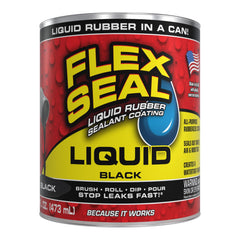 Flex Seal Liquid front can showing label and size, clear product identification and benefit