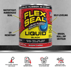 Flex Seal Liquid being poured to coat a part, demonstrating easy pourable application