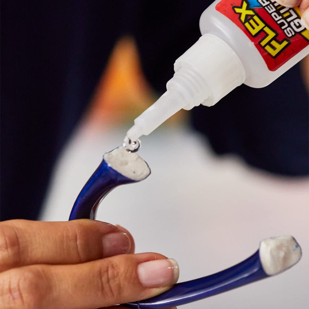 Flex Seal bottle next to ruler showing 20 gram size for scale and portability
