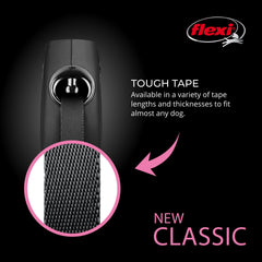 FLEXI detailed view of 26 ft tape material showing durable, weather-resistant weave
