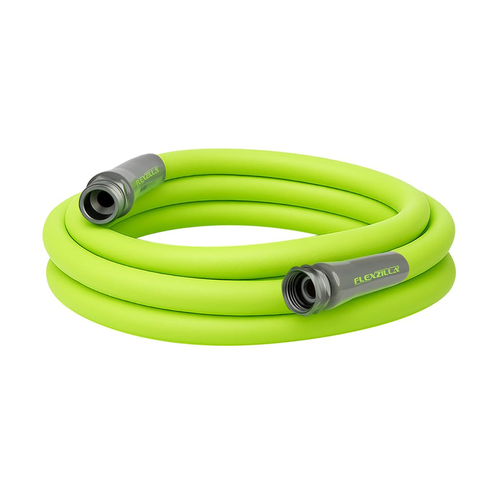 Flexzilla front view showing 15ft hose and lightweight design benefit