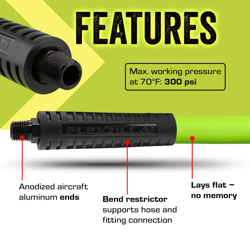 Flexzilla hybrid polymer cover texture detail showing abrasion resistance