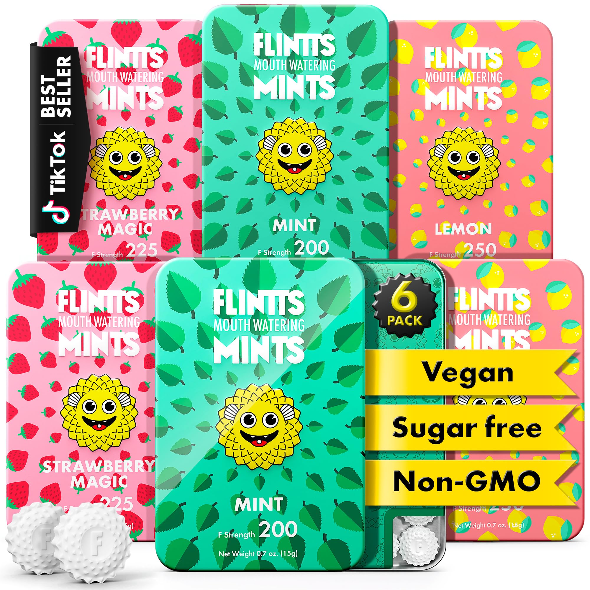 Flintts front packaging showing compact after party pack and convenience