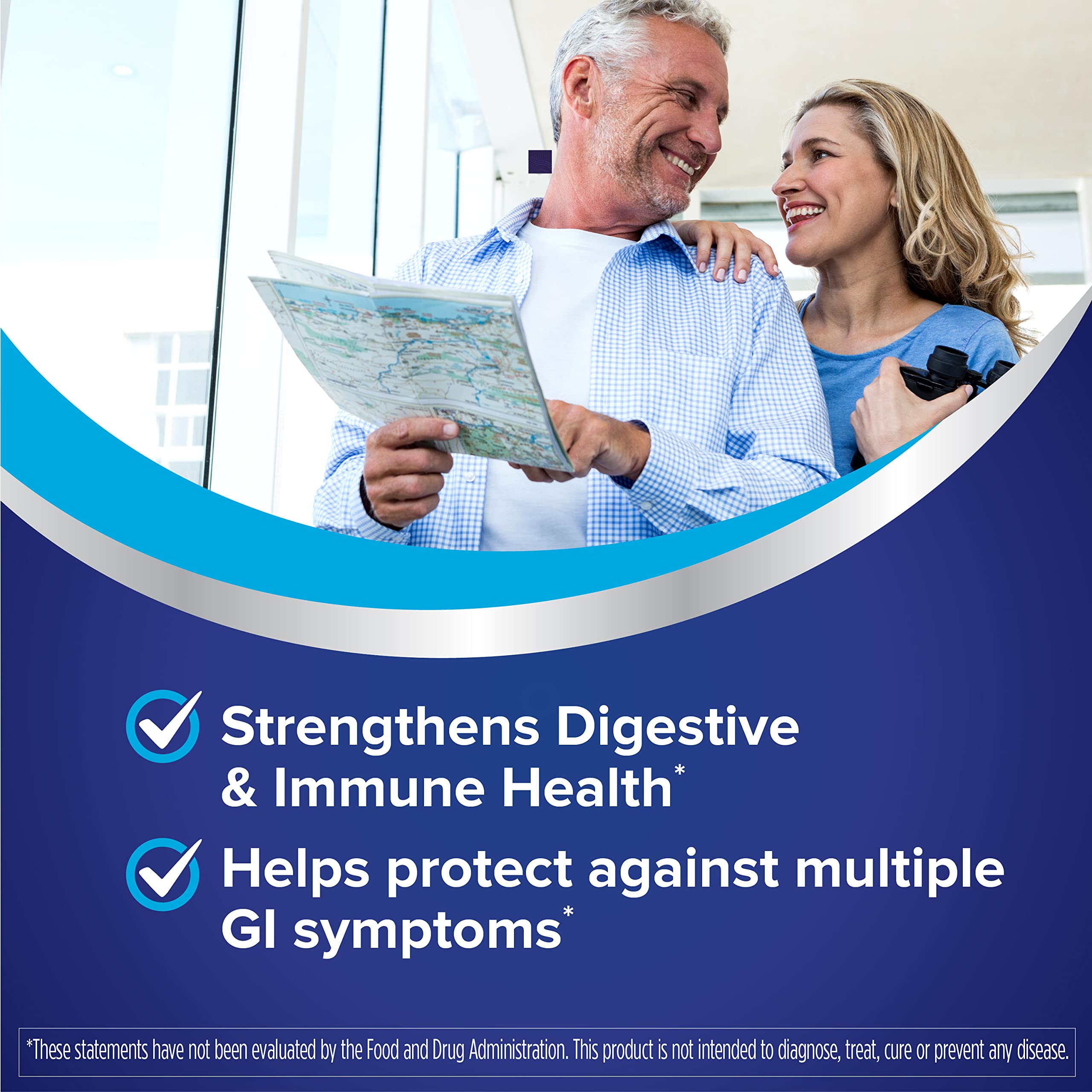 Florastor capsules spread on surface illustrating capsule size and count for dosage clarity