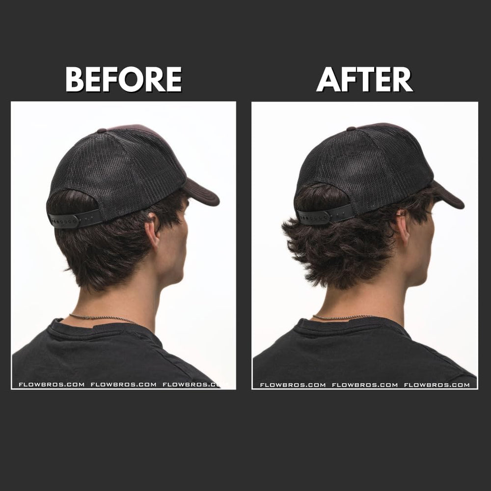 Flow Bros ingredient closeup highlighting nourishing botanicals and conditioning benefits