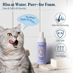 Flydog Pretty Kitty grooming glove close-up removes loose fur gently