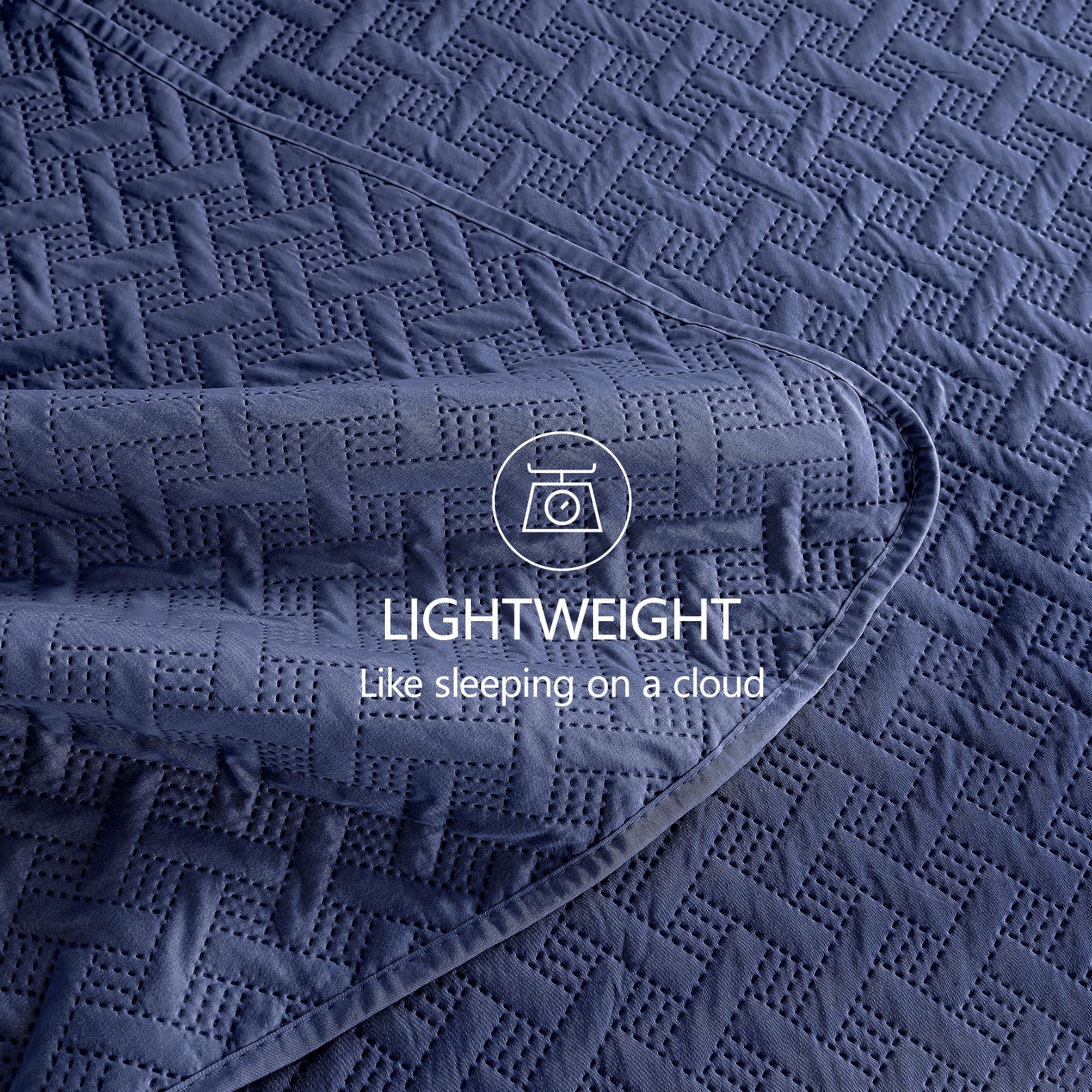 FLYMME pillow shams fabric detail displaying matching texture and elegance