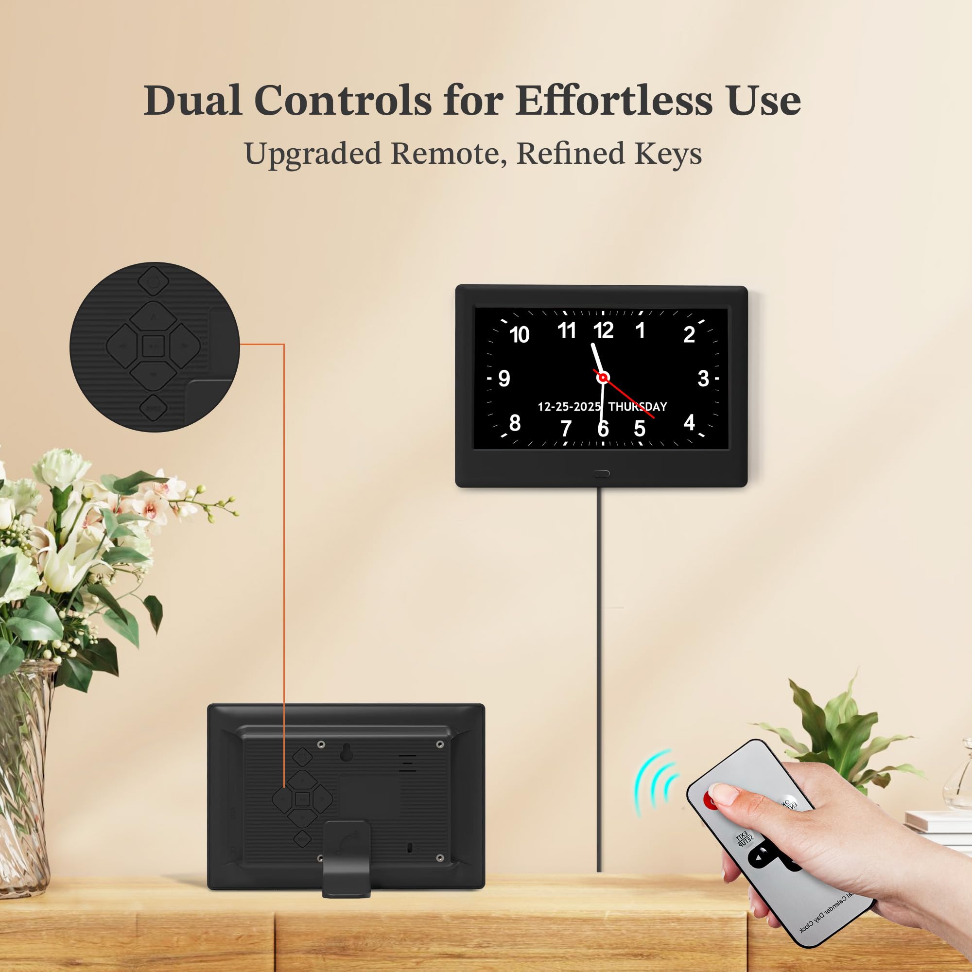 FLYRUIT reminder icons and alarm indicators supporting routines