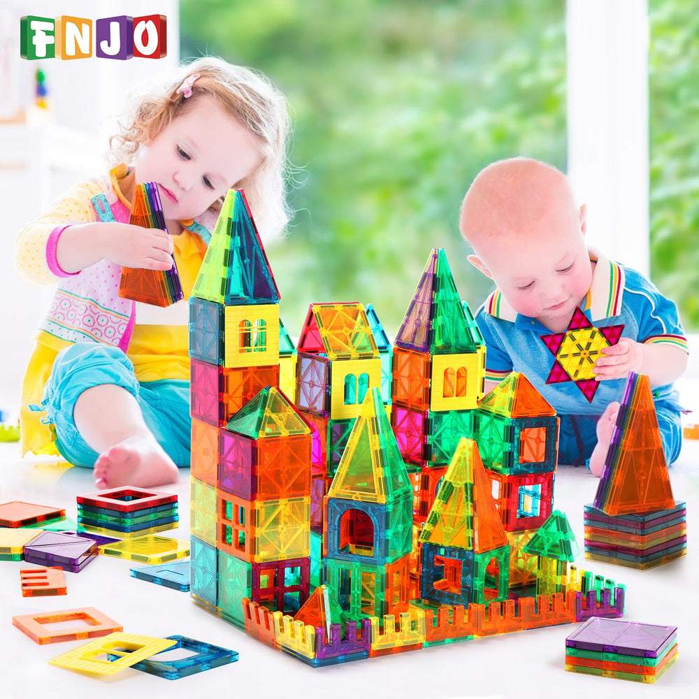 FNJO tiles used by children in classroom to encourage cooperative play