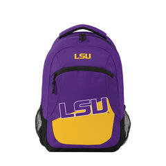 FOCO backpack front view showing bold team color and logo, great for fan visibility