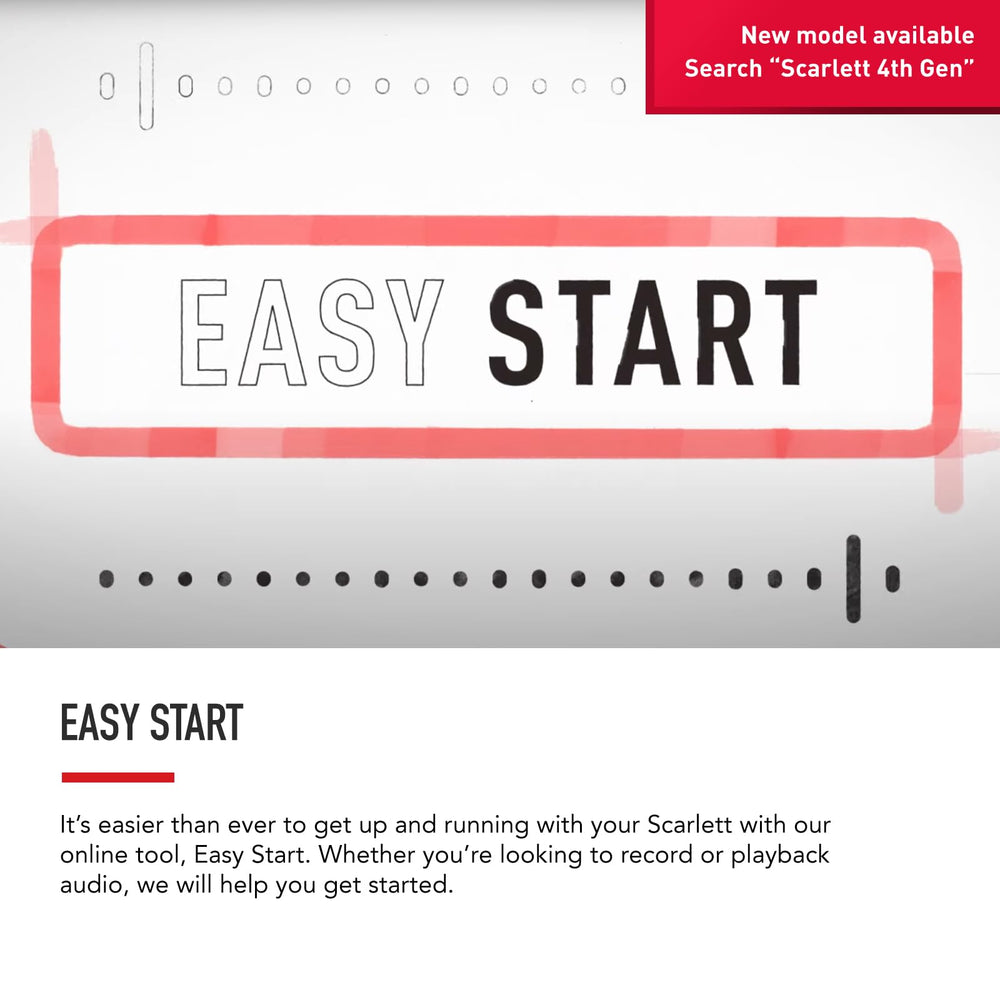 Focusrite Scarlett Solo software bundle cards and logos illustrating included DAWs and plug-ins