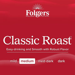 Folgers K-Cup pod close-up highlighting pod seal and fresh flavor retention