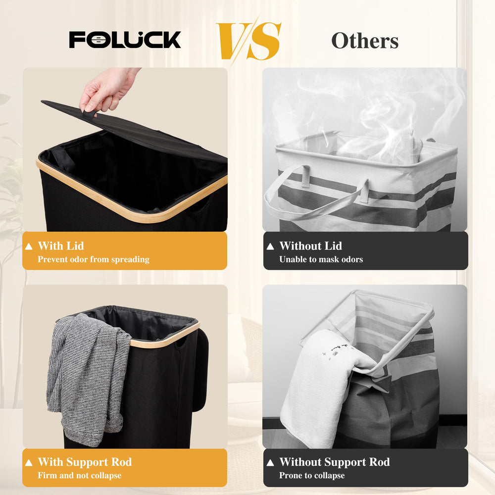 Foluck fiberglass rod detail highlighting stable upright support and durability