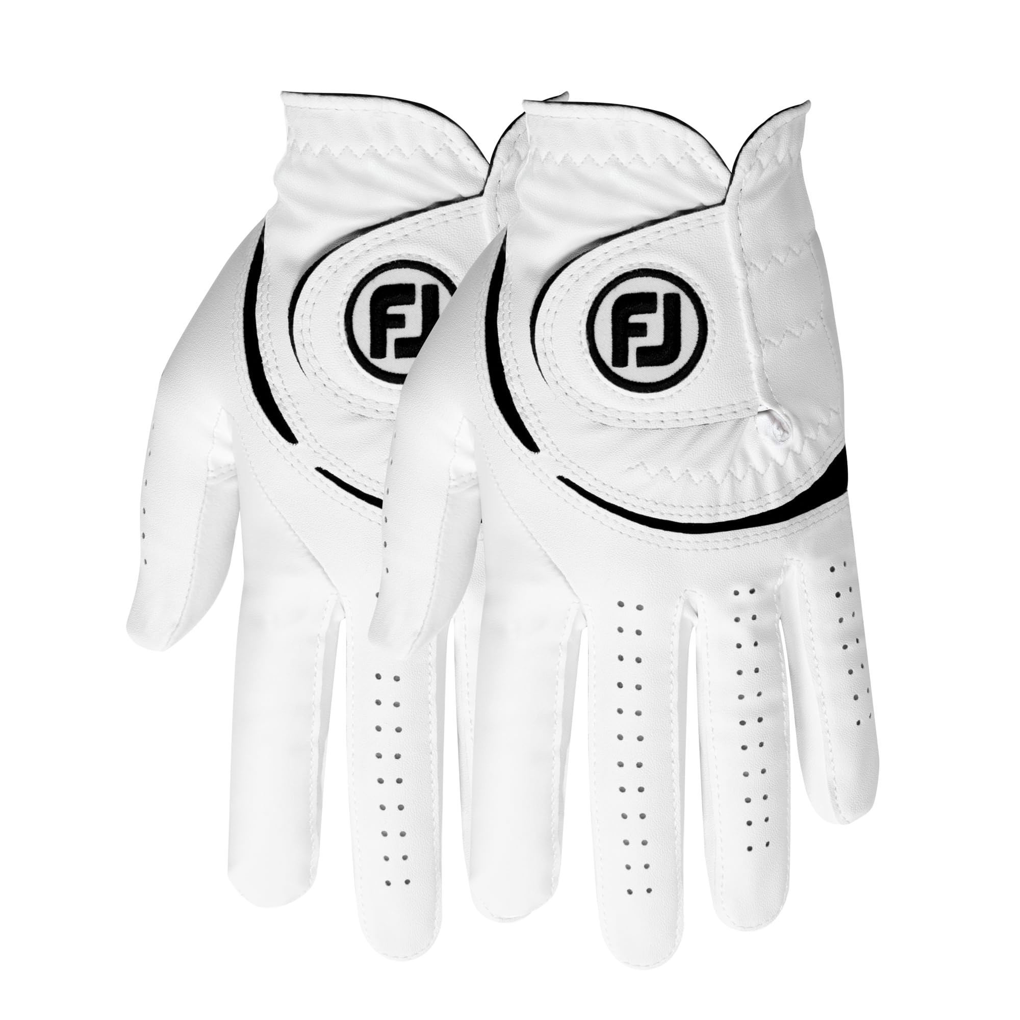 FootJoy WeatherSof close-up of MicroTac grip zones showing enhanced traction benefit