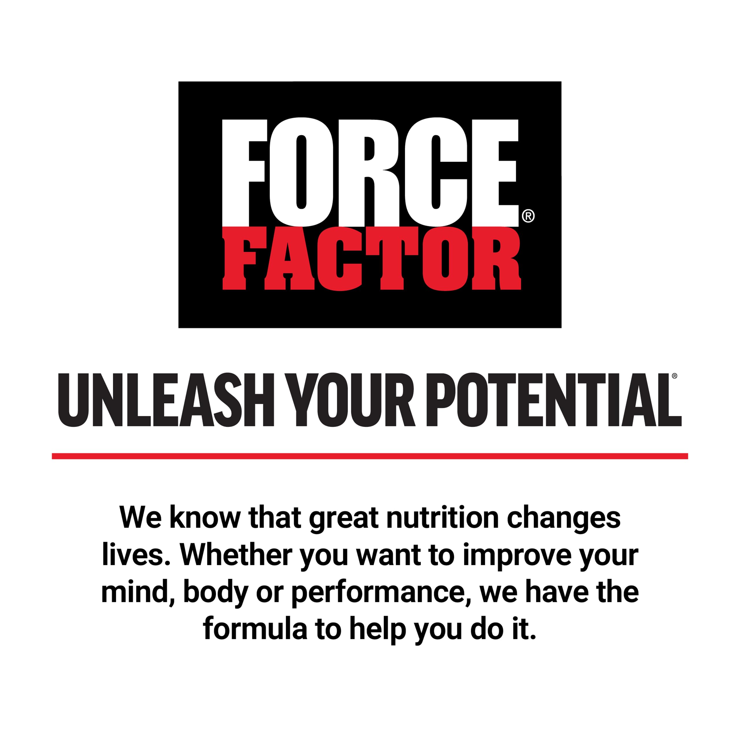Force Factor made in USA badge on packaging emphasizing domestic manufacturing quality