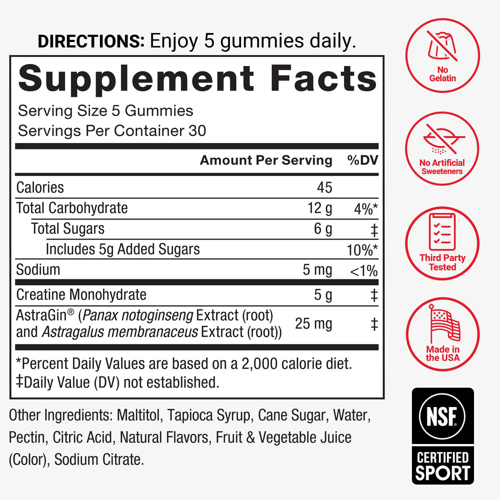 Force Factor serving size comparison next to scoop for accurate dosing