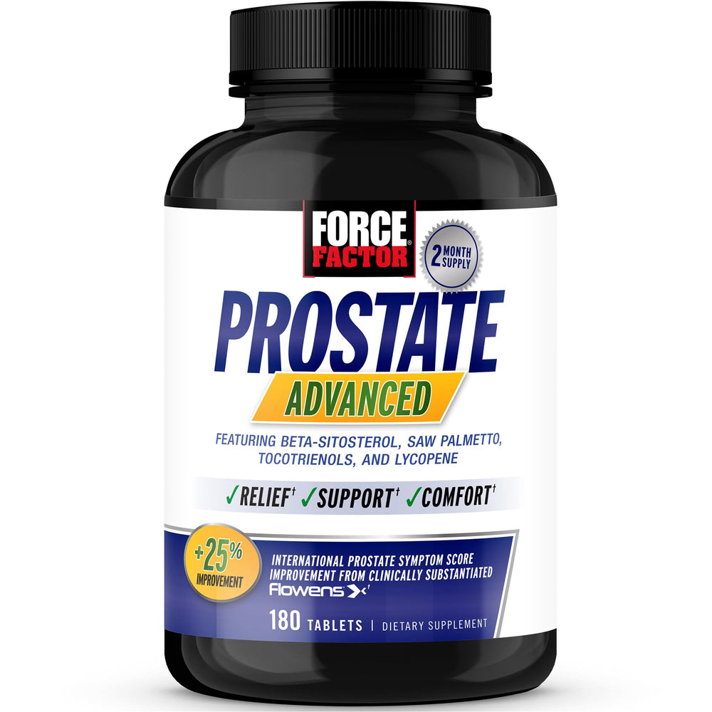 Force Factor front bottle showing supplement label and clear benefit