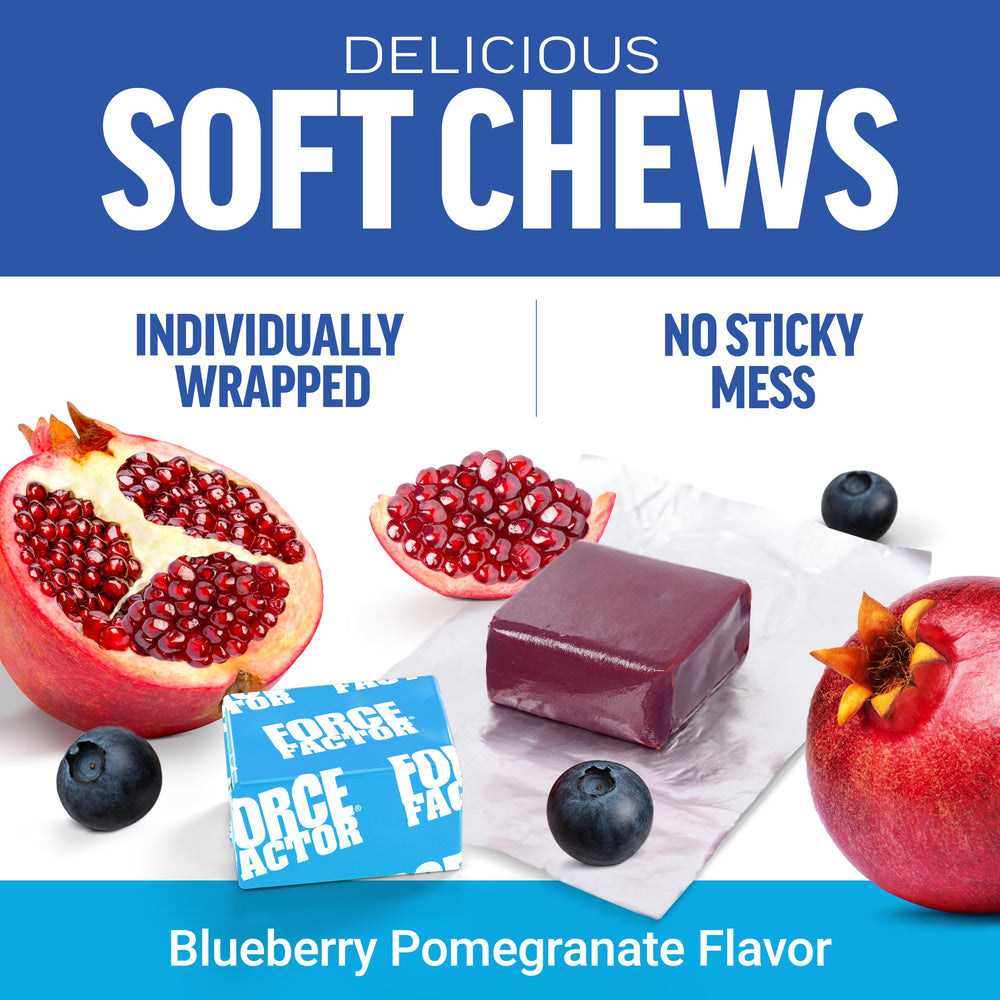 Force Factor product label and supplement facts showing ingredient transparency