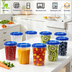 Forest Breathing 34oz container filled with soup illustrating large capacity for meals