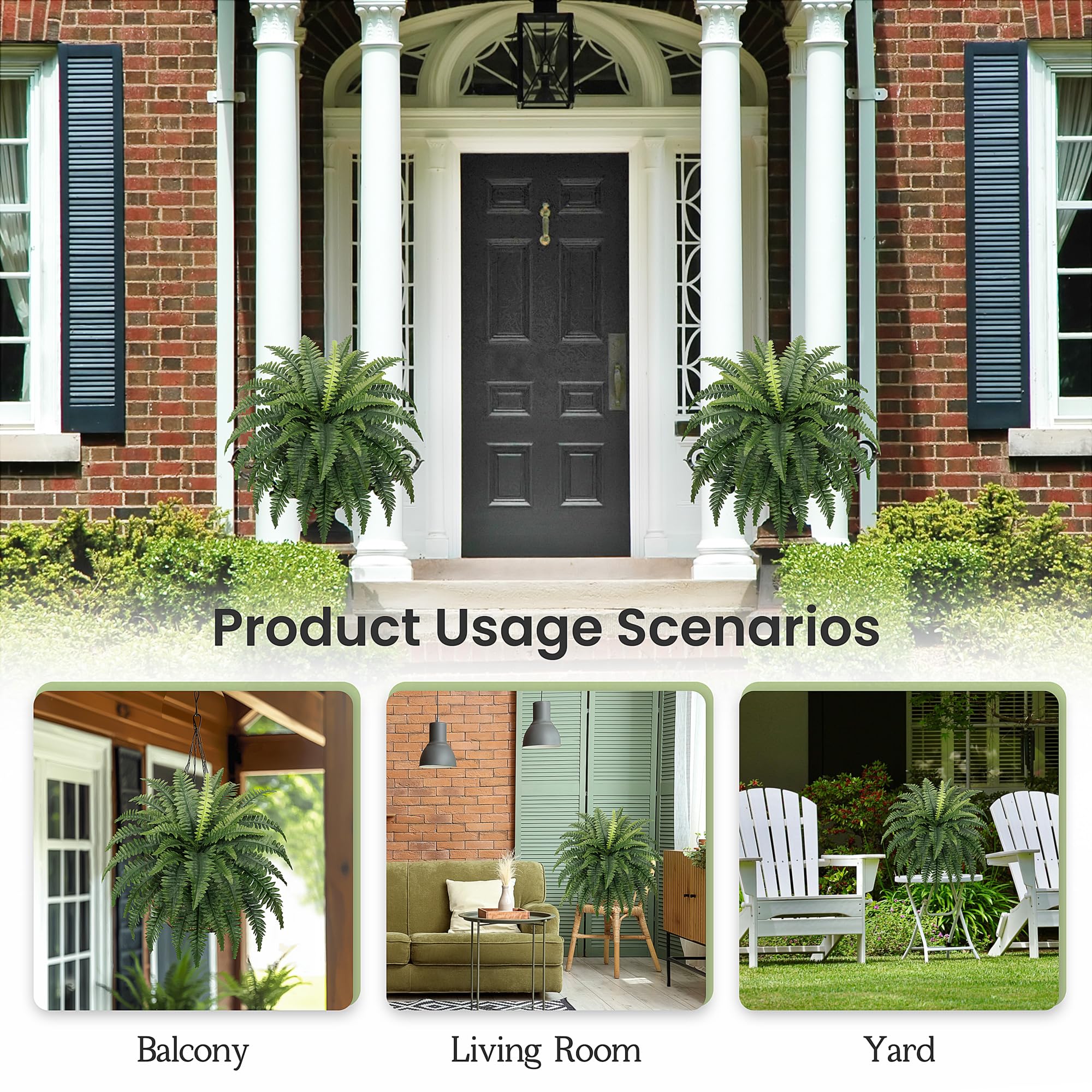 FOREST PRINCE styled on a porch illustrating instant curb appeal and low-care convenience