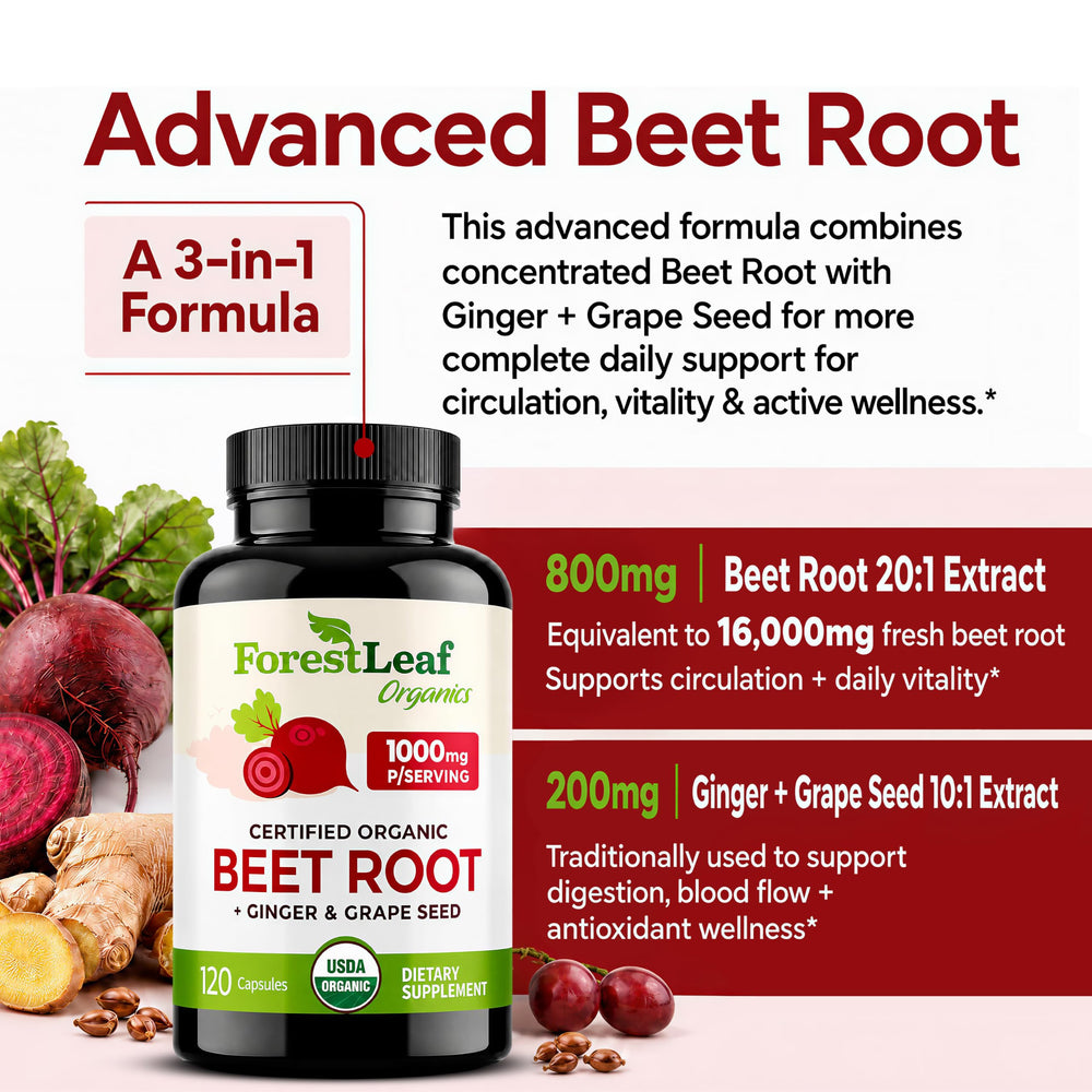 ForestLeaf capsules close-up highlighting smooth vegetarian capsule and easy swallowing