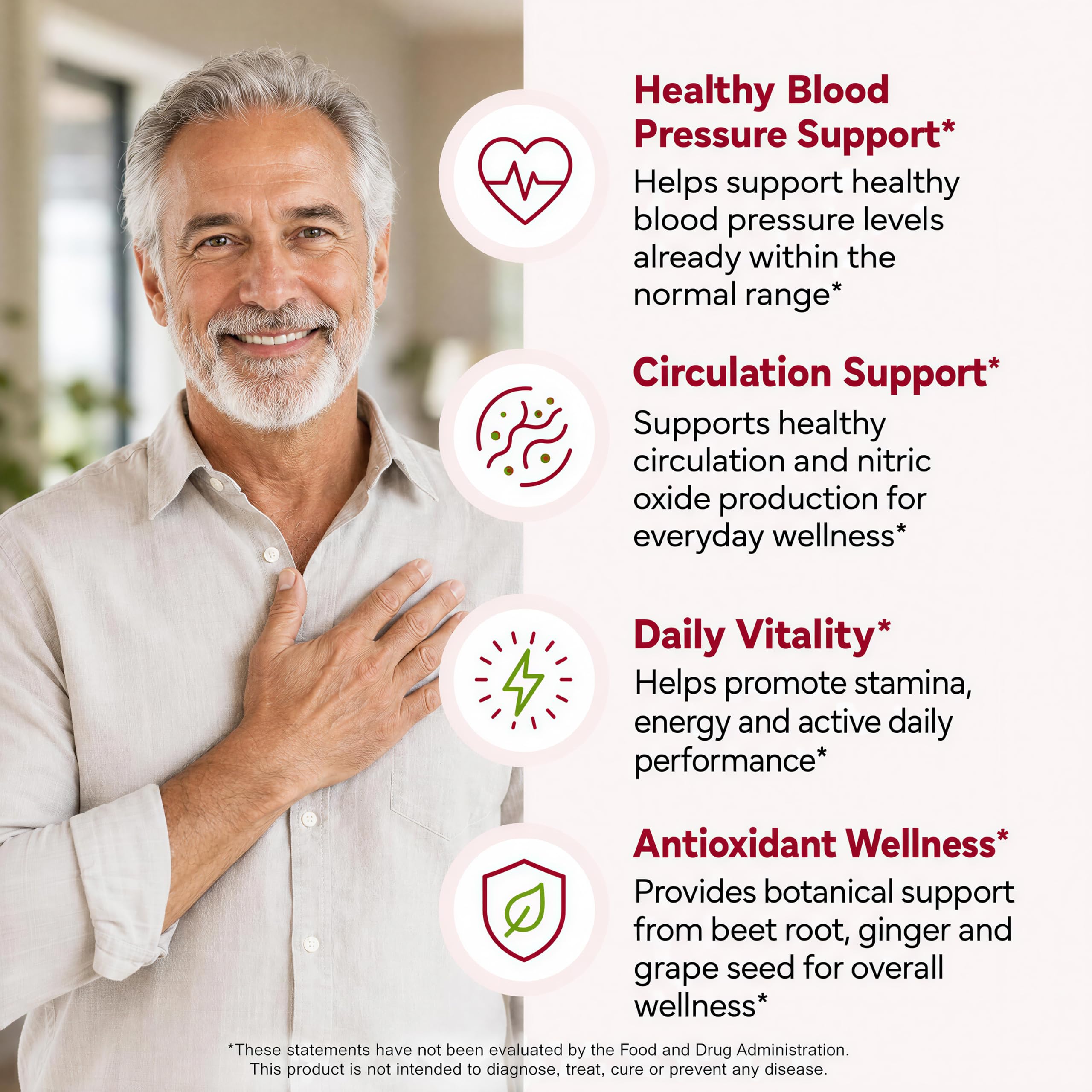 ForestLeaf supplement facts label showing organic ingredients and tested purity benefit