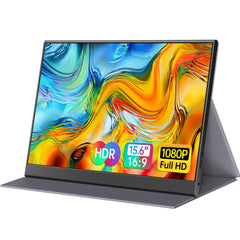 ForHelp front view monitor showing slim bezel and clear display for portable productivity
