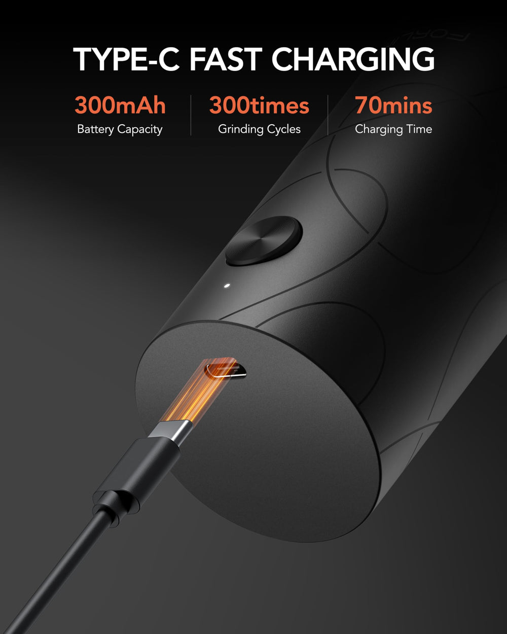 FORLIM ceramic core close-up highlighting even grinding performance benefit