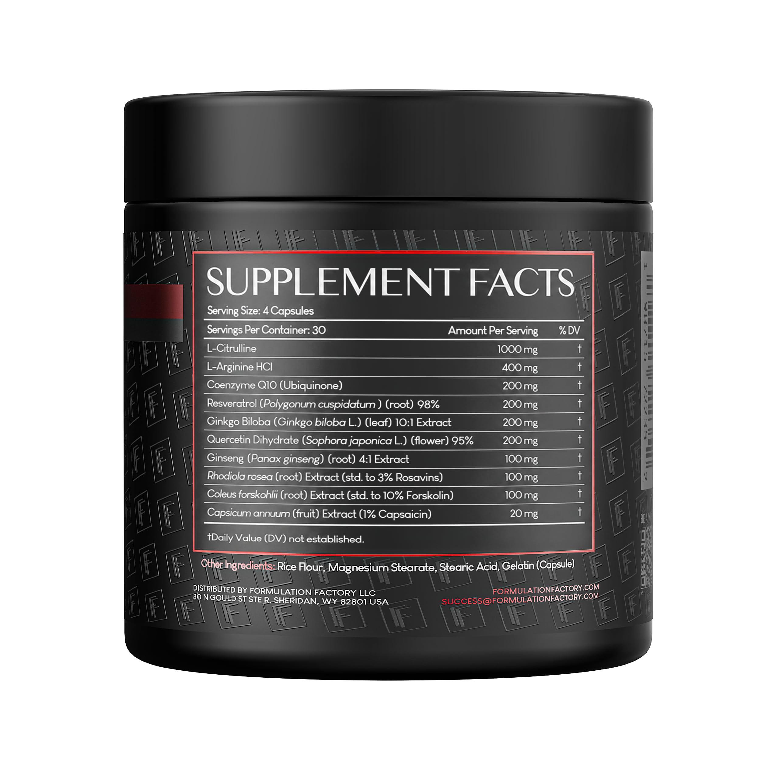 Formulation Factory capsules close-up highlighting smooth coating benefit