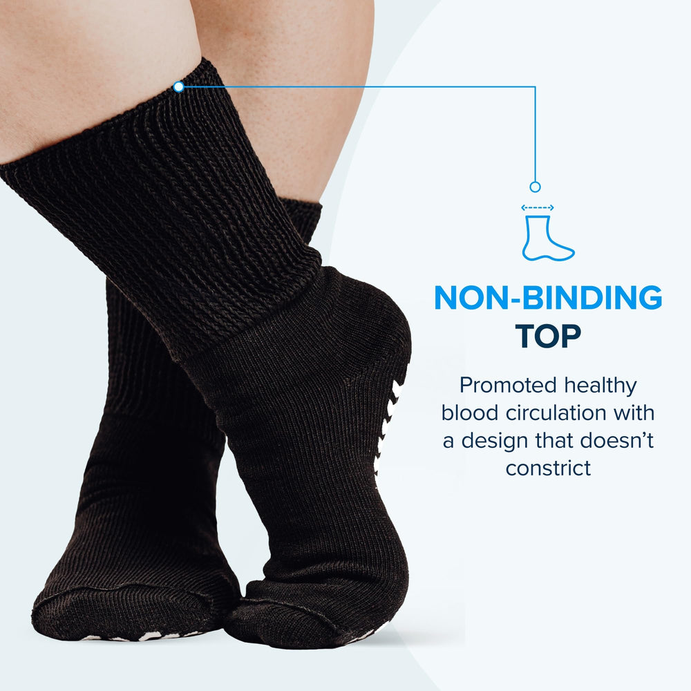 FORTIVO sock worn over a cast demonstrating roomy coverage and protection